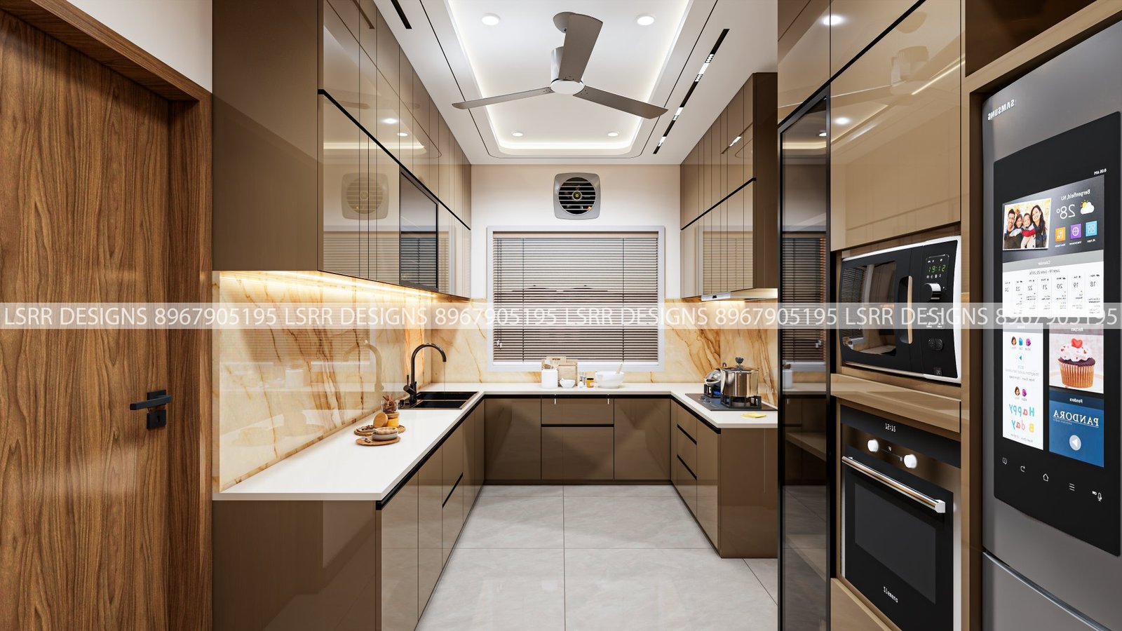 Modern modular kitchen design